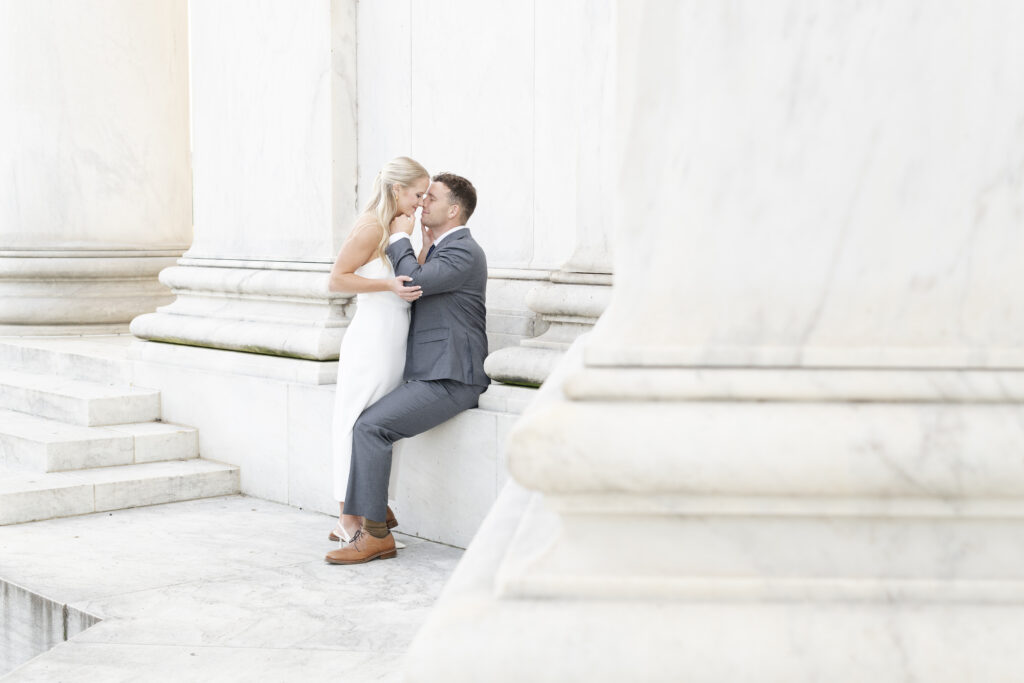 Sunrise Engagement Session in Washington D.C.